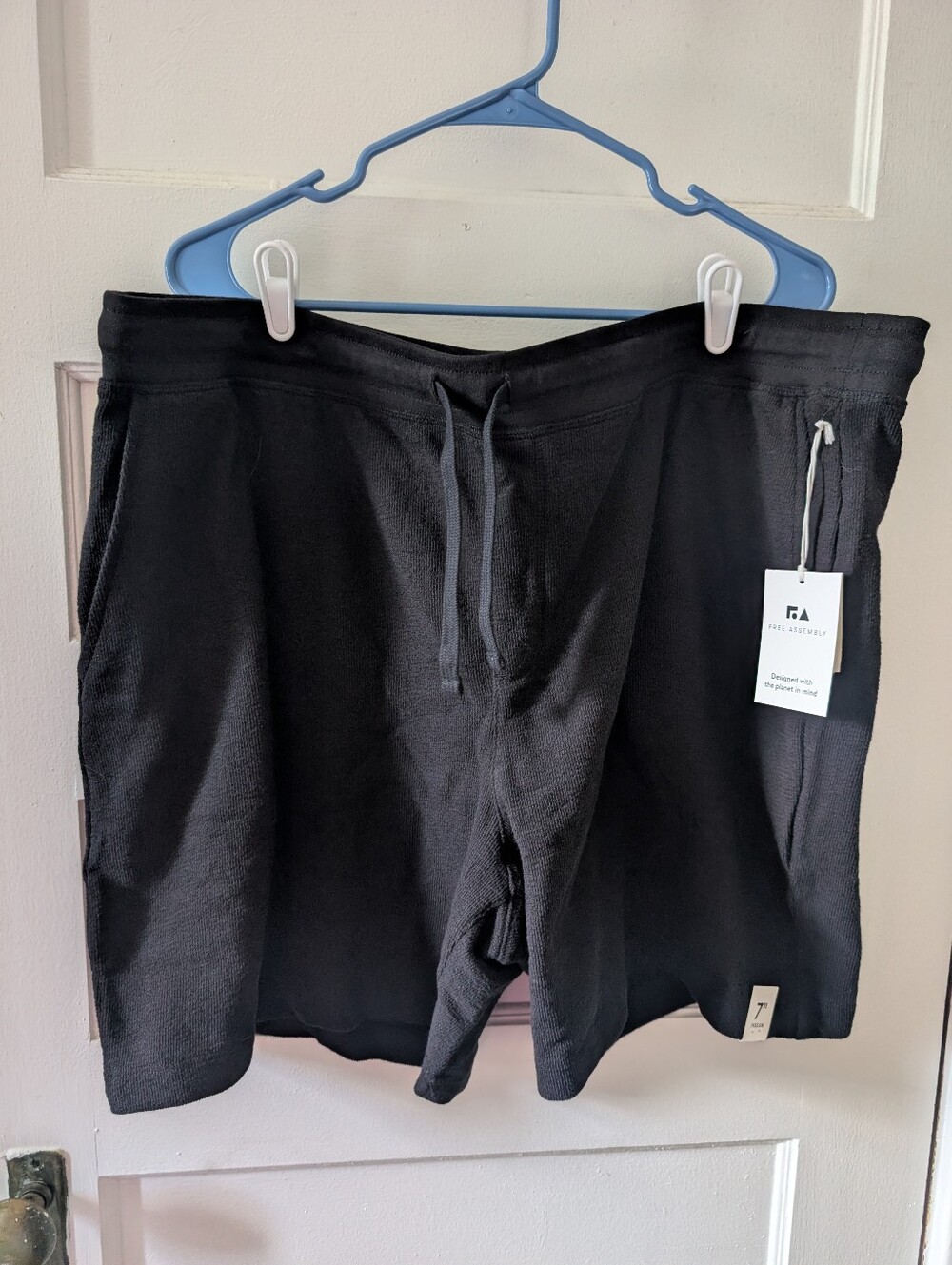 Free Assembly Mens Black Athletic Shorts Size XXL